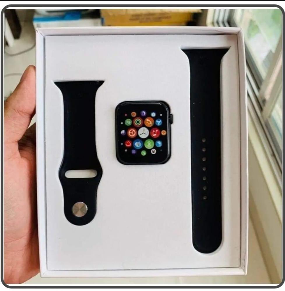 Contenido real de la caja del Smartwatch T500 negro