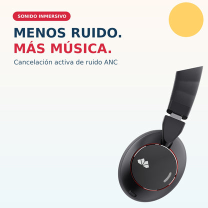 Audífonos Movisun K80 con cancelación activa de ruido ANC