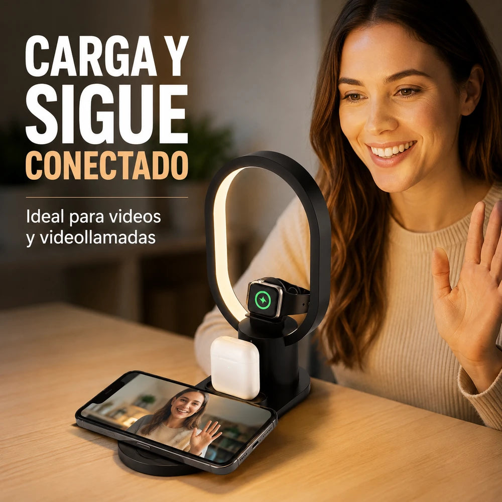 Base de Carga Inalámbrica AY-41 4 en 1