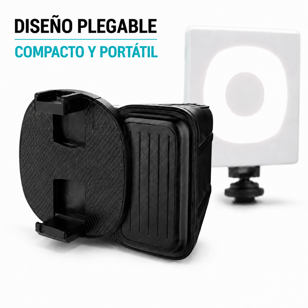 Asistente Bluetooth para celular con diseño plegable compacto y portátil