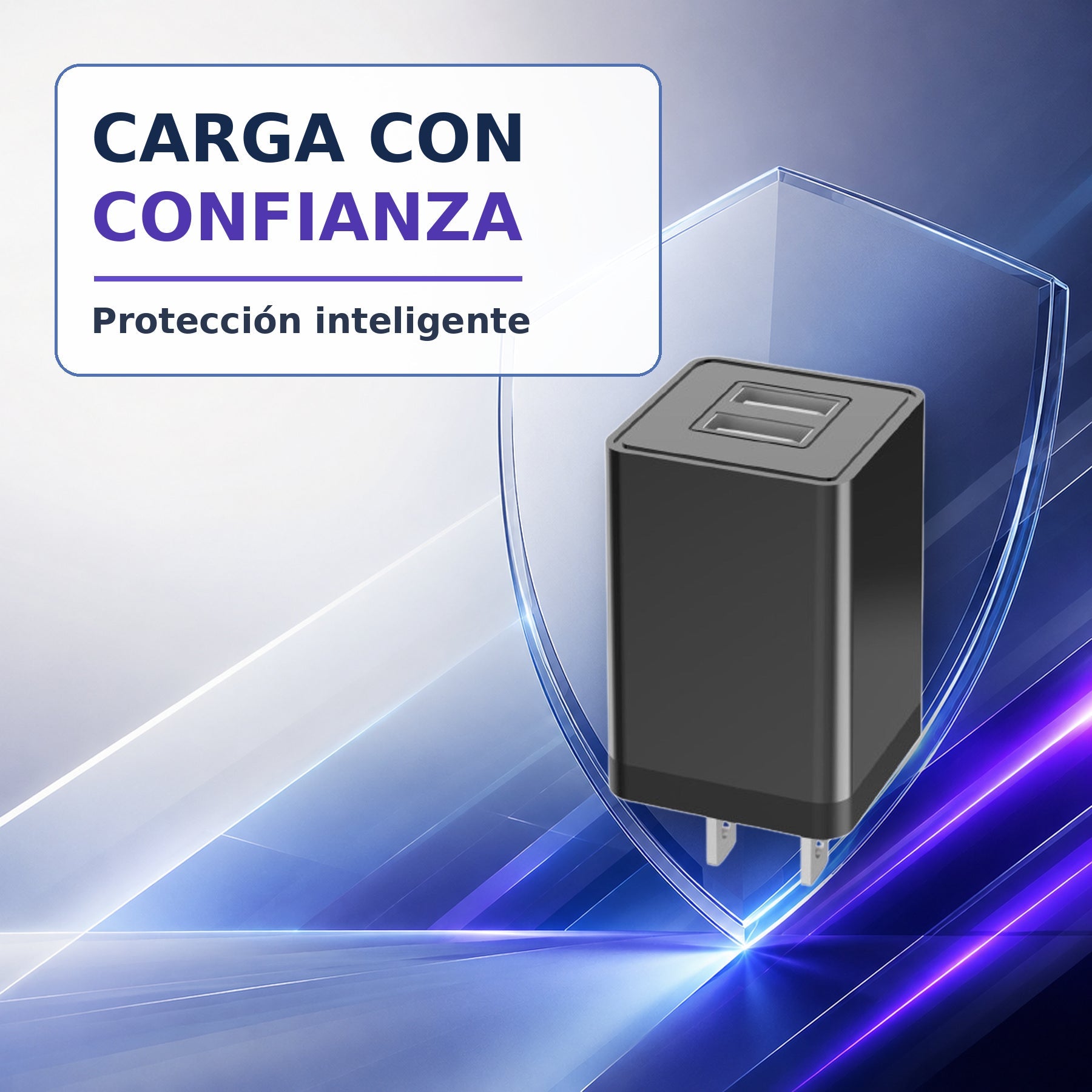 Cargador Movisun MC-60 con protección inteligente y diseño de carga segura