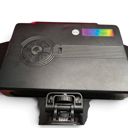 Controles posteriores y clip del panel LED RGB RL-560RGB