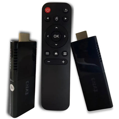 Dispositivo TVR3 y control remoto incluidos
